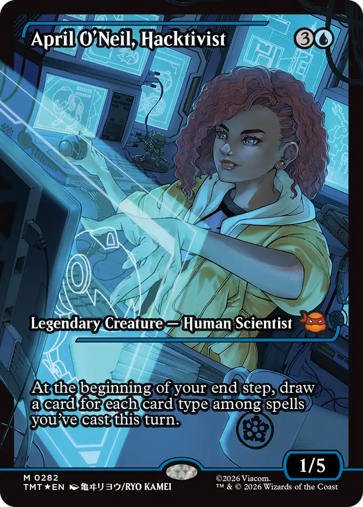 April O'Neil, Hacktivist (0282) (Showcase) [Teenage Mutant Ninja Turtles] | Deep Dive Games St. Marys