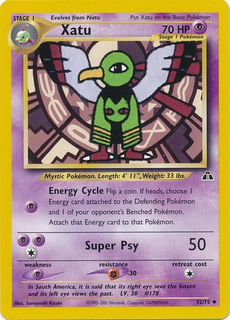 Xatu (52/75) [Neo Discovery Unlimited] | Deep Dive Games St. Marys