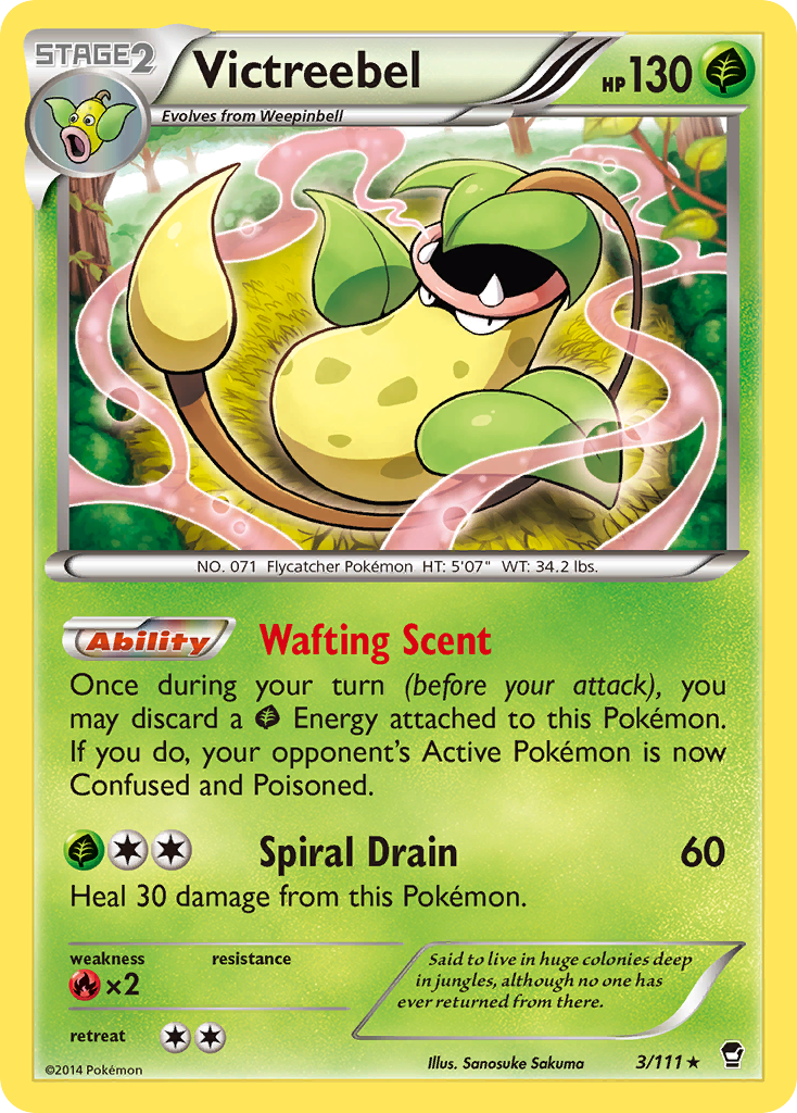 Victreebel (3/111) [XY: Furious Fists] | Deep Dive Games St. Marys