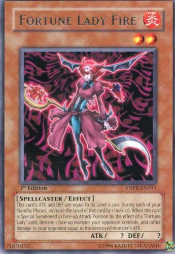 Fortune Lady Fire [ANPR-EN011] Rare | Deep Dive Games St. Marys