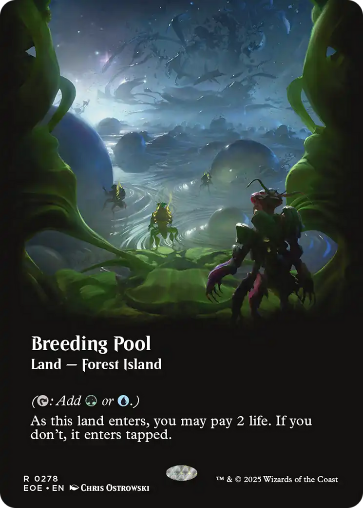Breeding Pool (Borderless) [Edge of Eternities] | Deep Dive Games St. Marys