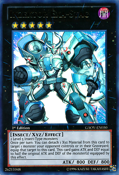 Inzektor Exa-Stag [GAOV-EN050] Ultra Rare | Deep Dive Games St. Marys
