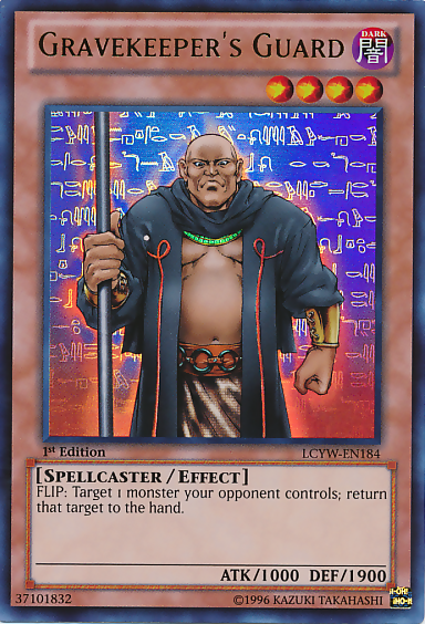 Gravekeeper's Guard [LCYW-EN184] Ultra Rare | Deep Dive Games St. Marys