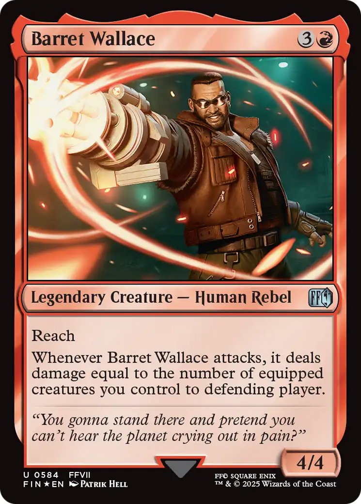 Barret Wallace (Surge Foil) [FINAL FANTASY] | Deep Dive Games St. Marys