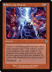 Seize the Storm (Retro Frame) [Innistrad Remastered] | Deep Dive Games St. Marys