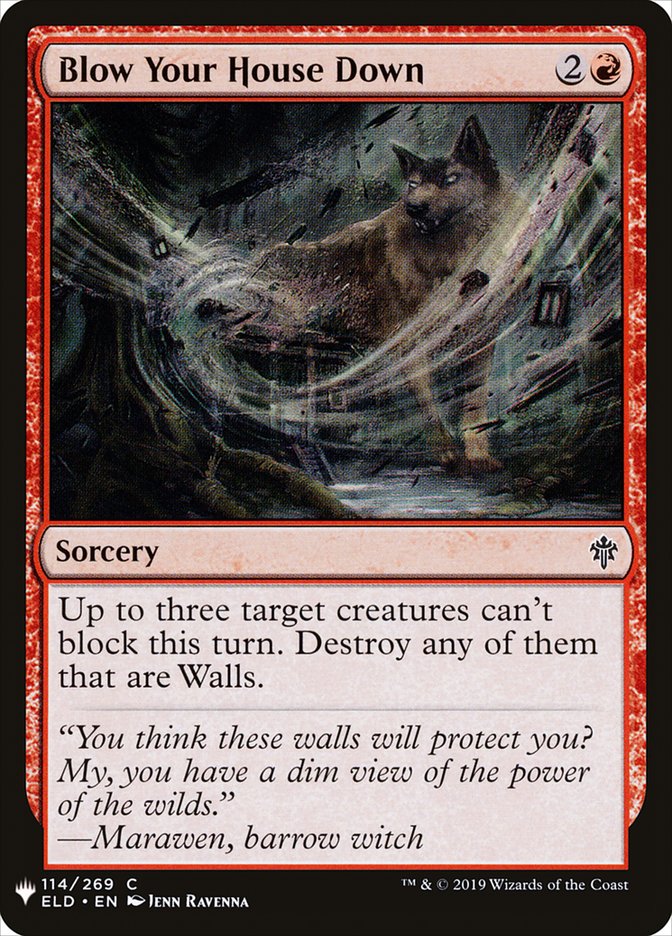 Blow Your House Down [Mystery Booster] | Deep Dive Games St. Marys