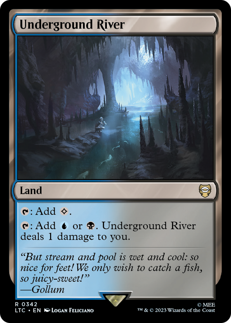 Underground River [The Lord of the Rings: Tales of Middle-Earth Commander] | Deep Dive Games St. Marys