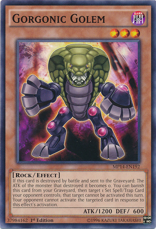 Gorgonic Golem [MP14-EN192] Common | Deep Dive Games St. Marys