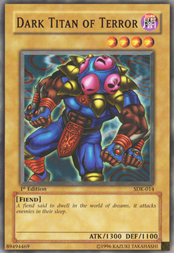 Dark Titan of Terror [SDK-014] Common | Deep Dive Games St. Marys