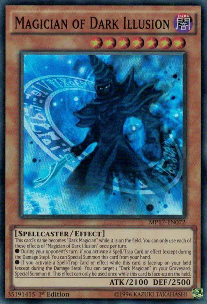 Magician of Dark Illusion [MP17-EN072] Super Rare | Deep Dive Games St. Marys