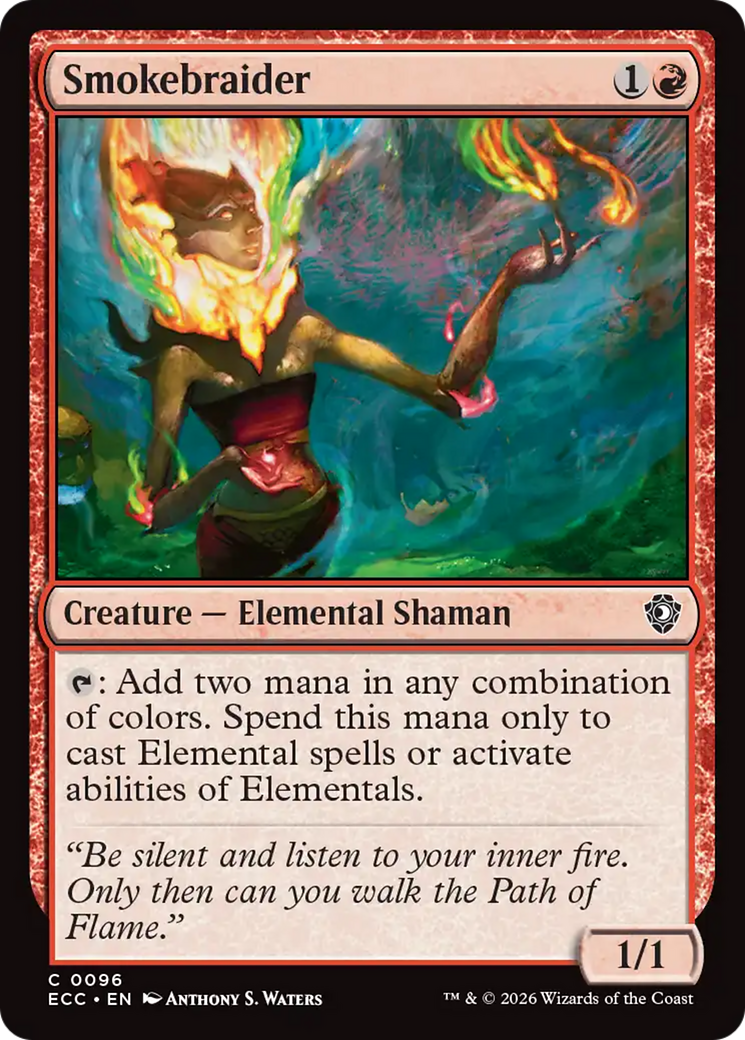 Smokebraider [Lorwyn Eclipsed Commander] | Deep Dive Games St. Marys