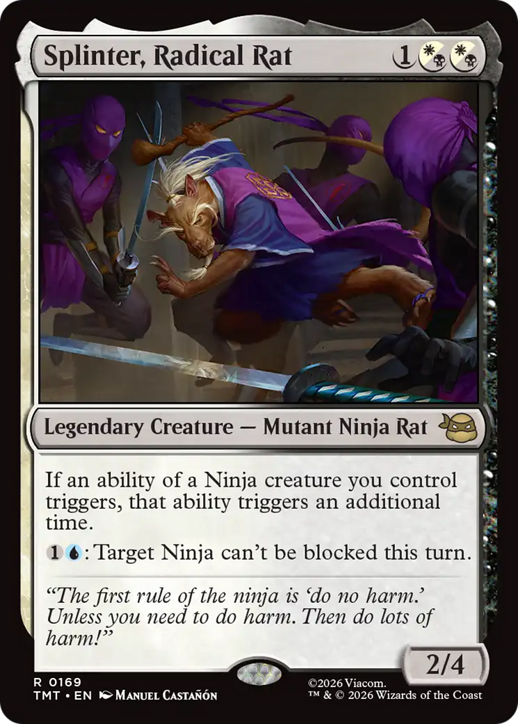 Splinter, Radical Rat [Teenage Mutant Ninja Turtles] | Deep Dive Games St. Marys