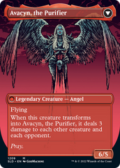 Archangel Avacyn // Avacyn, the Purifier (Display Commander) (Borderless) [Secret Lair: From Cute to Brute] | Deep Dive Games St. Marys