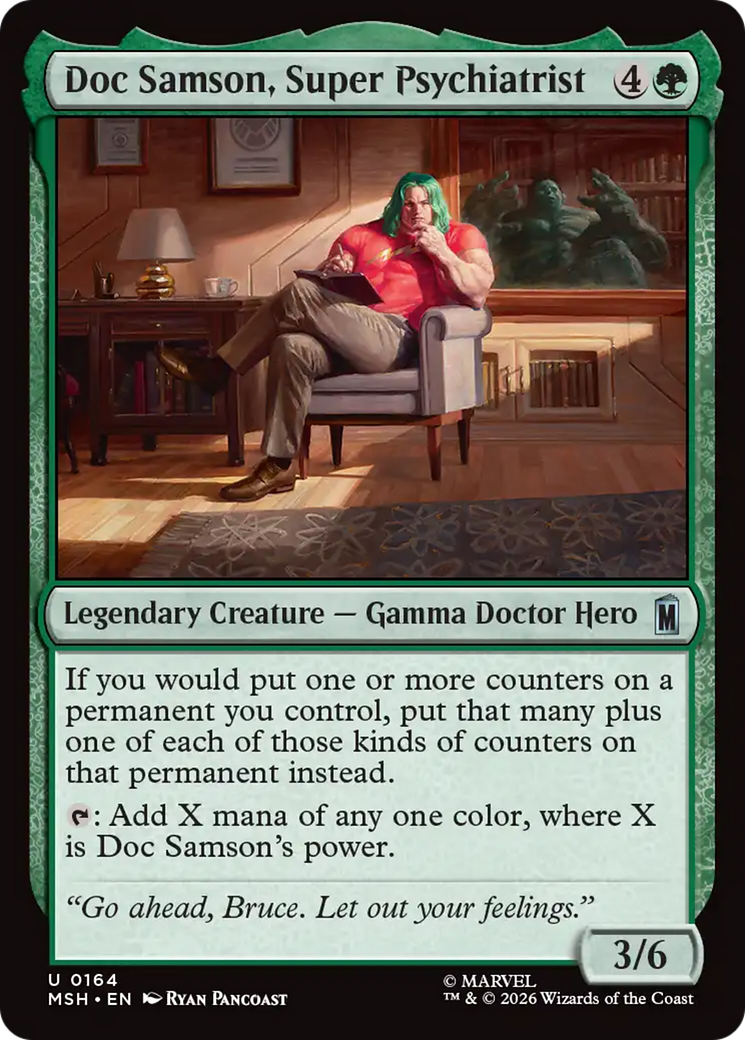 Doc Samson, Super Psychiatrist [Marvel Super Heroes] | Deep Dive Games St. Marys