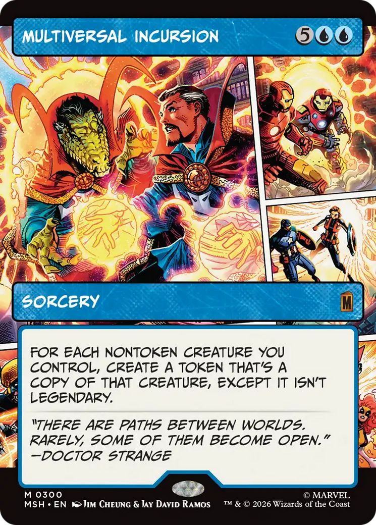 Multiversal Incursion (Borderless) [Marvel Super Heroes] | Deep Dive Games St. Marys