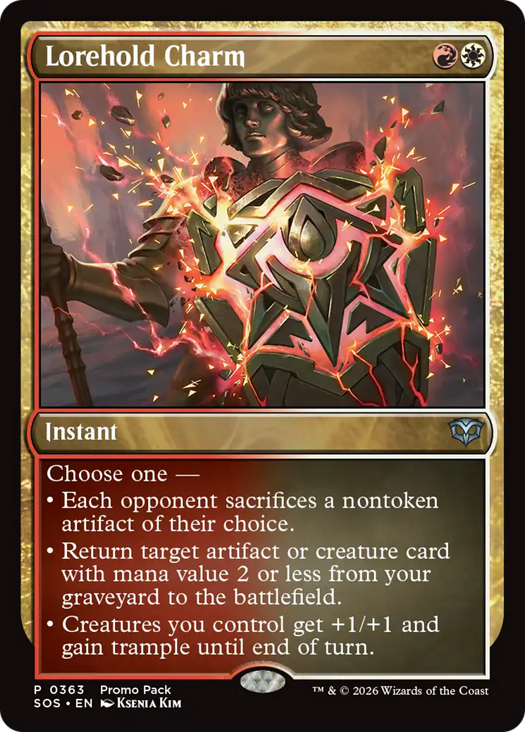 Lorehold Charm [Secrets of Strixhaven Promos] | Deep Dive Games St. Marys