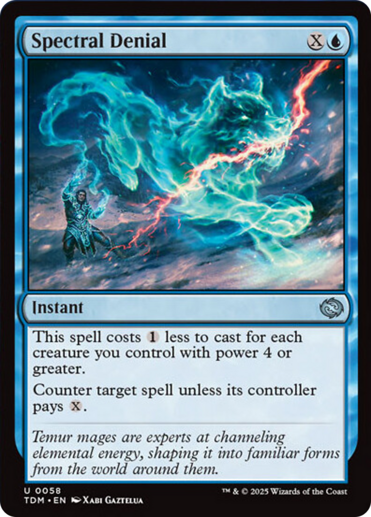 Spectral Denial [Tarkir: Dragonstorm] | Deep Dive Games St. Marys
