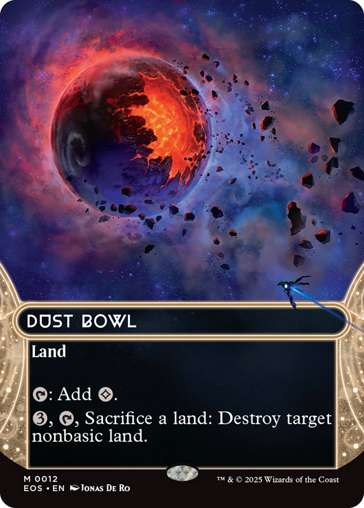Dust Bowl (0012) (Borderless) [Edge of Eternities: Stellar Sights] | Deep Dive Games St. Marys
