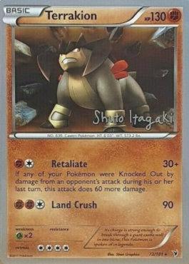 Terrakion (73/101) (Terraki-Mewtwo - Shuto Itagaki) [World Championships 2012] | Deep Dive Games St. Marys