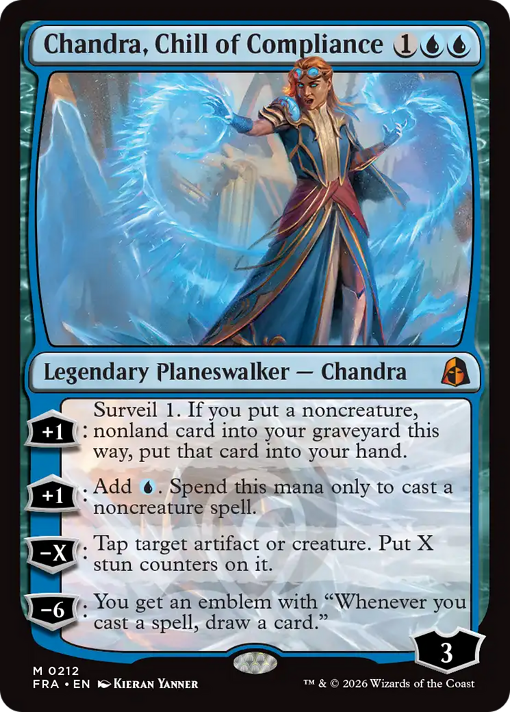 Chandra, Chill of Compliance [Reality Fracture] | Deep Dive Games St. Marys