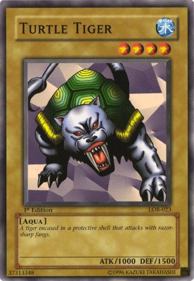 Turtle Tiger [LOB-023] Common | Deep Dive Games St. Marys