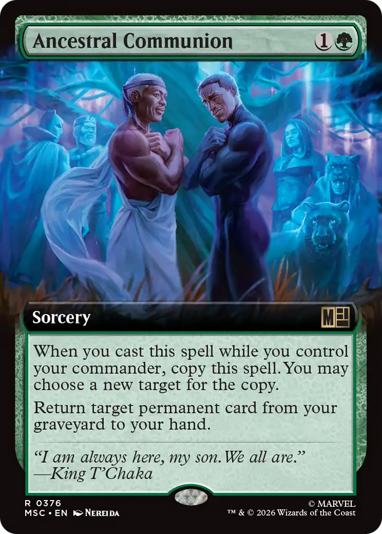 Ancestral Communion (Extended Art) [Marvel Super Heroes Commander] | Deep Dive Games St. Marys
