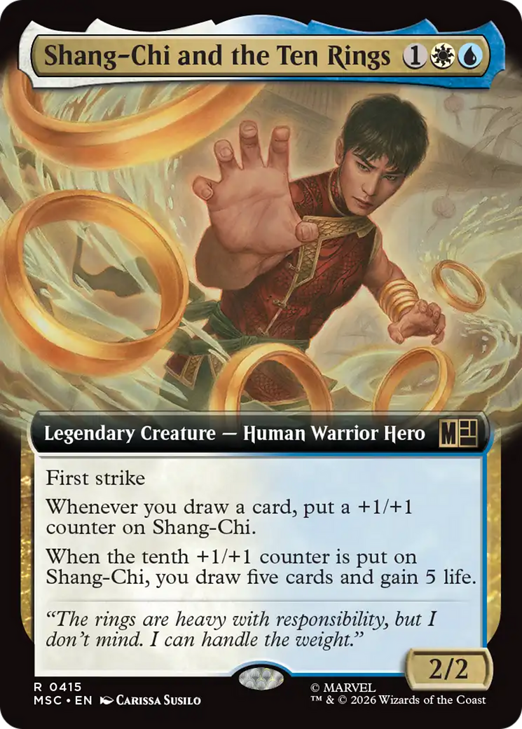 Shang-Chi and the Ten Rings (Extended Art) [Marvel Super Heroes Commander] | Deep Dive Games St. Marys