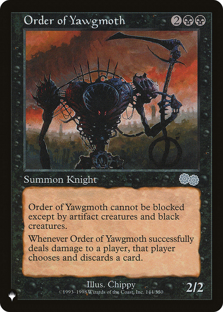 Order of Yawgmoth (USG) [The List] | Deep Dive Games St. Marys