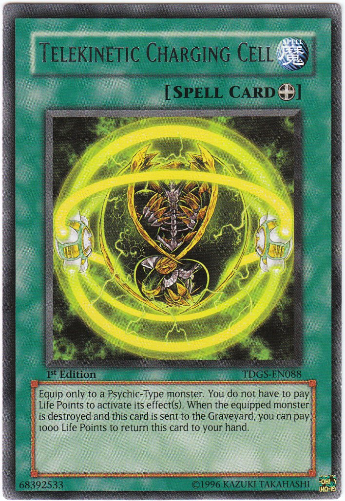 Telekinetic Charging Cell [TDGS-EN088] Rare | Deep Dive Games St. Marys