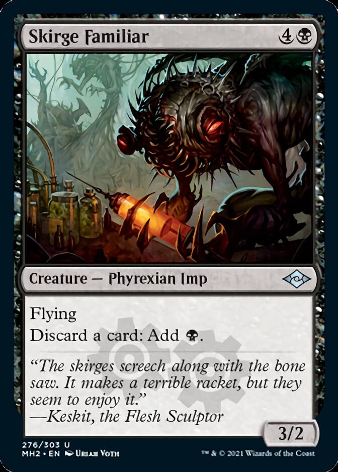 Skirge Familiar (Foil Etched) [Modern Horizons 2] | Deep Dive Games St. Marys