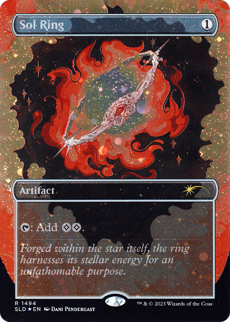 Sol Ring (1494) (Galaxy Foil) [Secret Lair Drop Series] | Deep Dive Games St. Marys