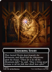 Dwarf // Enduring Story Double-Sided Token [The Hobbit Tokens] | Deep Dive Games St. Marys