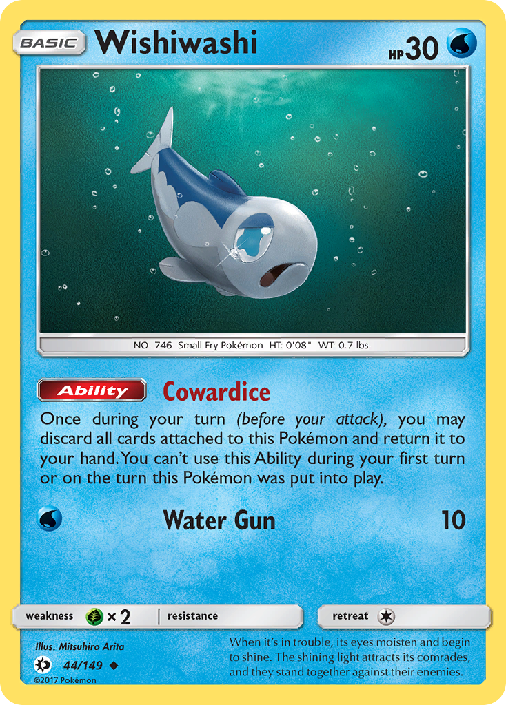 Wishiwashi (44/149) [Sun & Moon: Base Set] | Deep Dive Games St. Marys