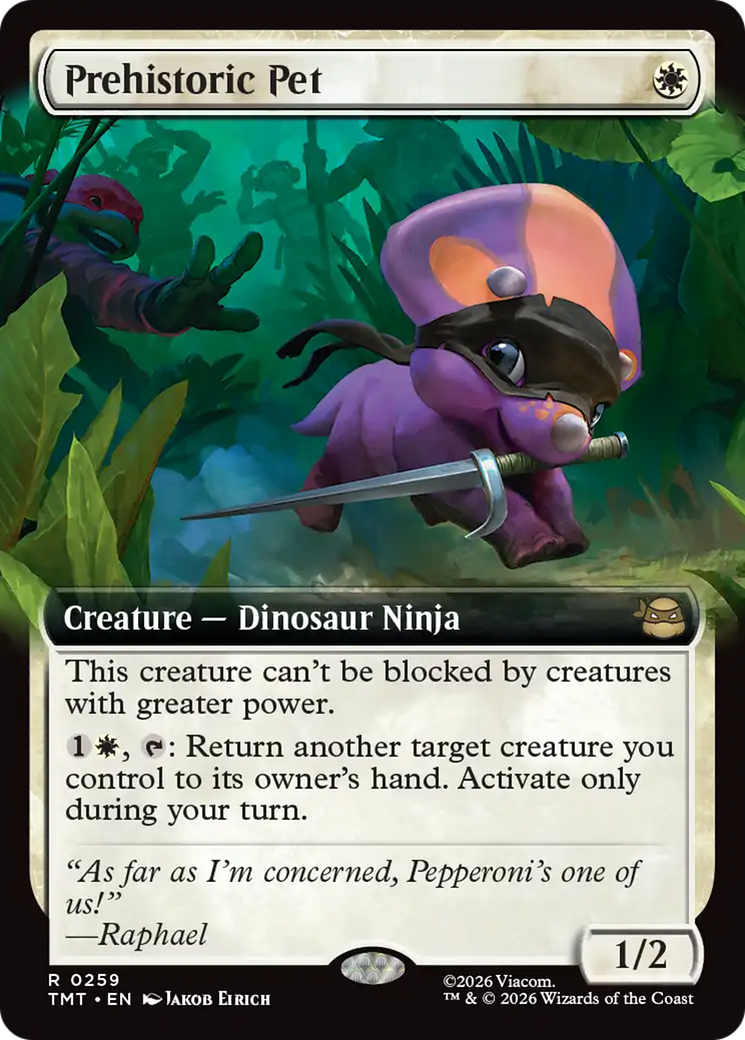 Prehistoric Pet (Extended Art) [Teenage Mutant Ninja Turtles] | Deep Dive Games St. Marys