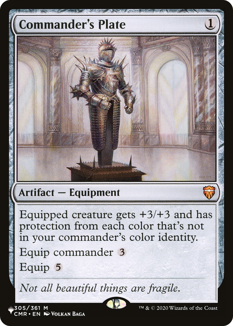 Commander's Plate [The List] | Deep Dive Games St. Marys