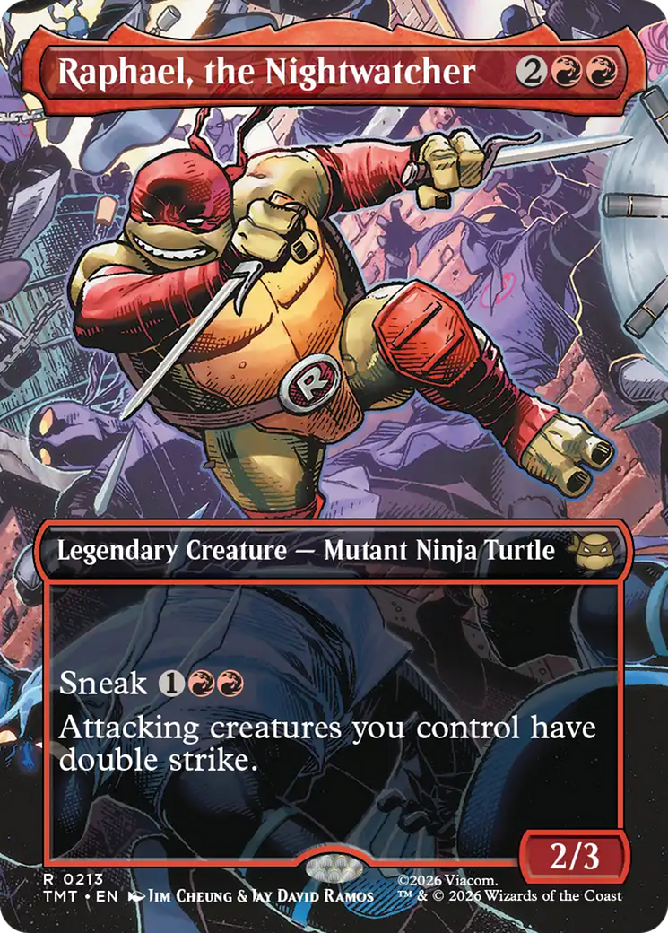 Raphael, the Nightwatcher (Borderless) [Teenage Mutant Ninja Turtles] | Deep Dive Games St. Marys