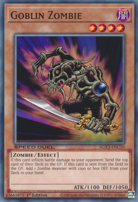 Goblin Zombie [SGX3-ENC10] Common | Deep Dive Games St. Marys