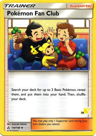 Pokemon Fan Club (133/156) (Pikachu Stamp #28) [Battle Academy 2020] | Deep Dive Games St. Marys