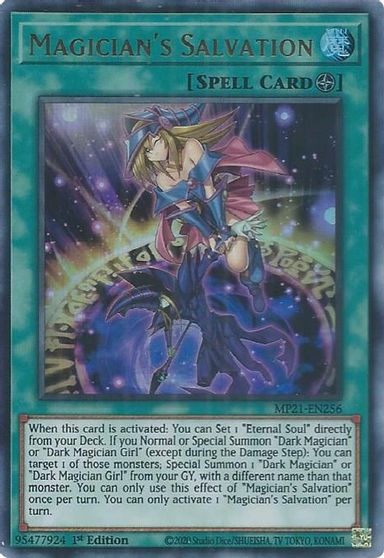 Magician's Salvation [MP21-EN256] Ultra Rare | Deep Dive Games St. Marys