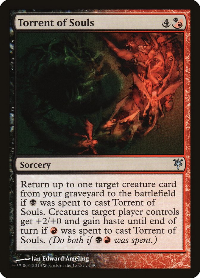 Torrent of Souls [Duel Decks: Sorin vs. Tibalt] | Deep Dive Games St. Marys