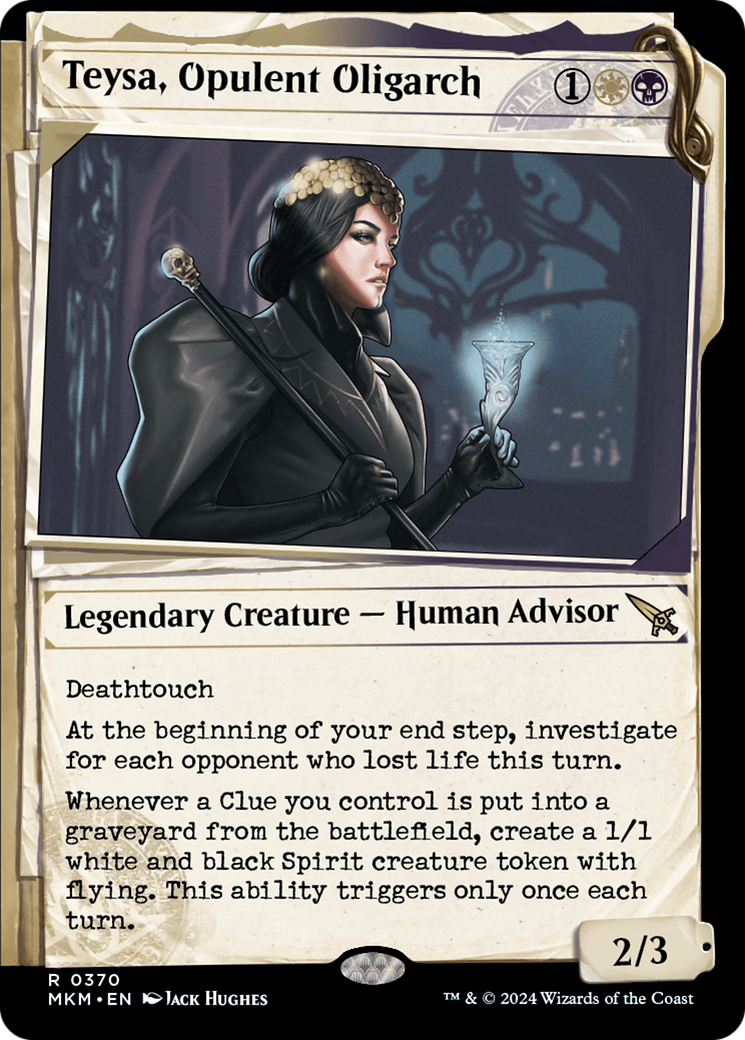 Teysa, Opulent Oligarch (Showcase) (0370) [Murders at Karlov Manor] | Deep Dive Games St. Marys