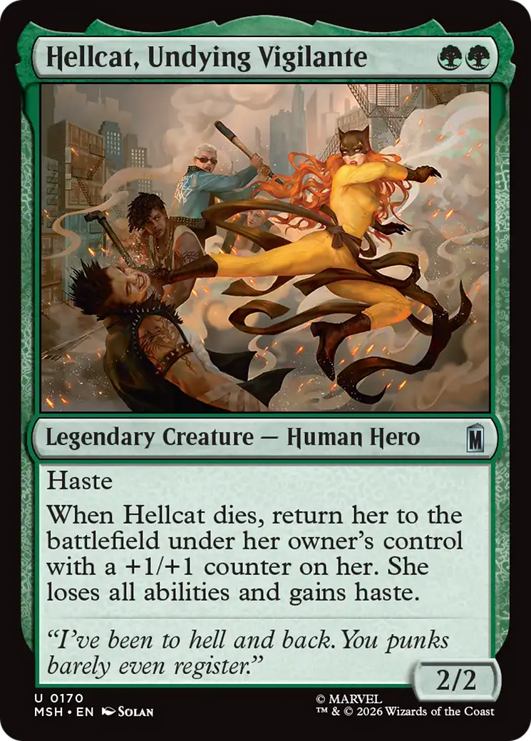 Hellcat, Undying Vigilante [Marvel Super Heroes] | Deep Dive Games St. Marys