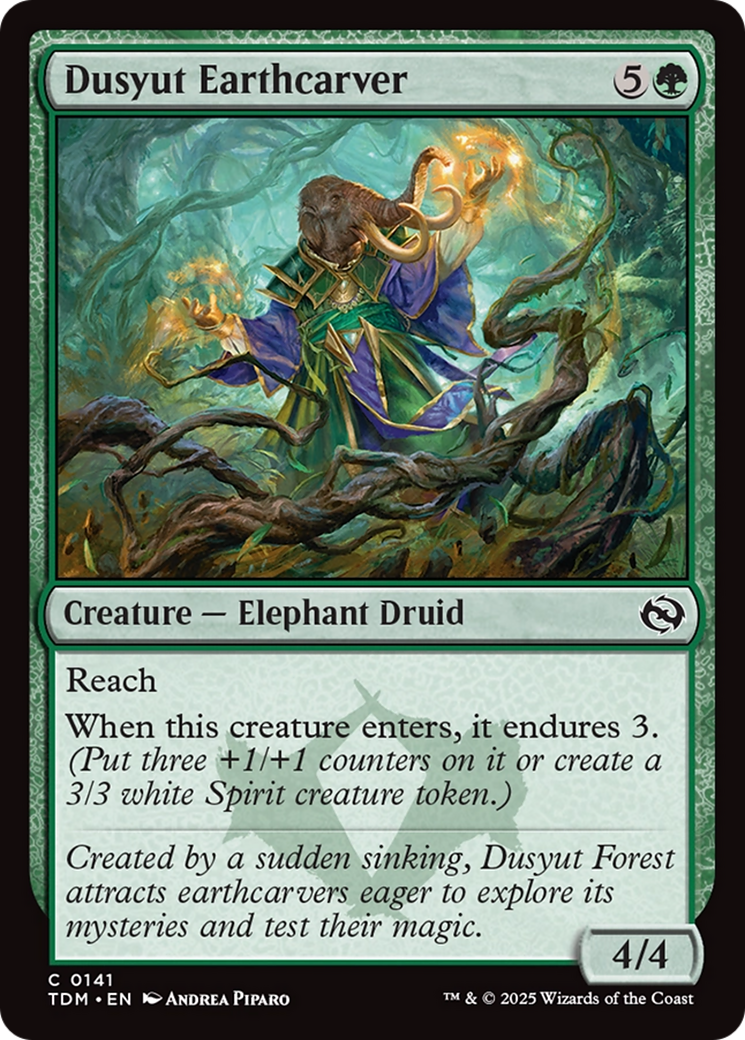 Dusyut Earthcarver [Tarkir: Dragonstorm] | Deep Dive Games St. Marys