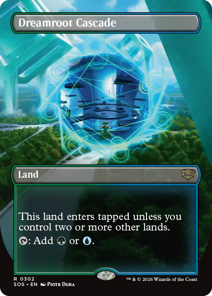 Dreamroot Cascade (Borderless) [Secrets of Strixhaven] | Deep Dive Games St. Marys