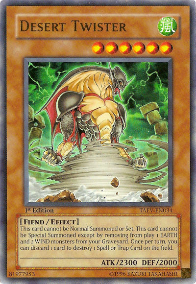Desert Twister [TAEV-EN034] Ultra Rare | Deep Dive Games St. Marys