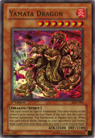 Yamata Dragon [LOD-067] Ultra Rare | Deep Dive Games St. Marys