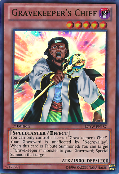 Gravekeeper's Chief [LCYW-EN187] Ultra Rare | Deep Dive Games St. Marys