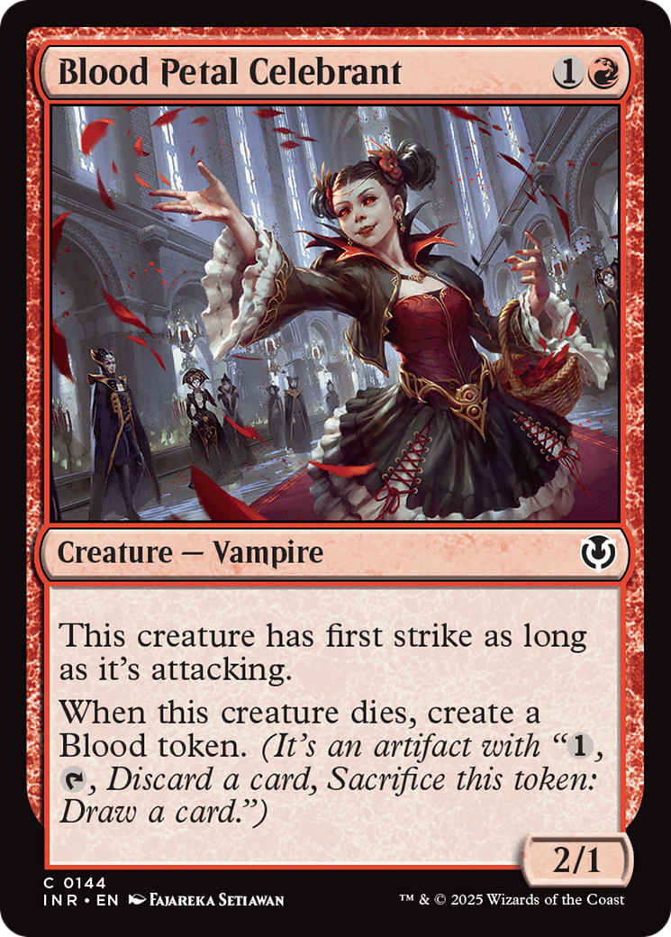 Blood Petal Celebrant [Innistrad Remastered] | Deep Dive Games St. Marys
