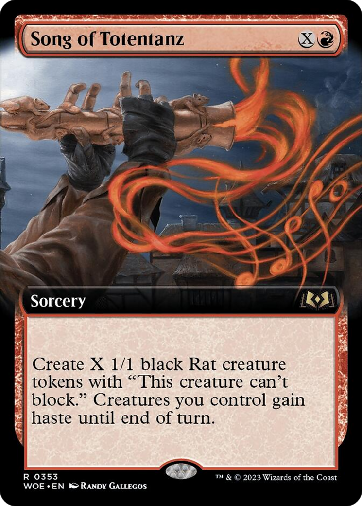 Song of Totentanz (Extended Art) [Wilds of Eldraine] | Deep Dive Games St. Marys