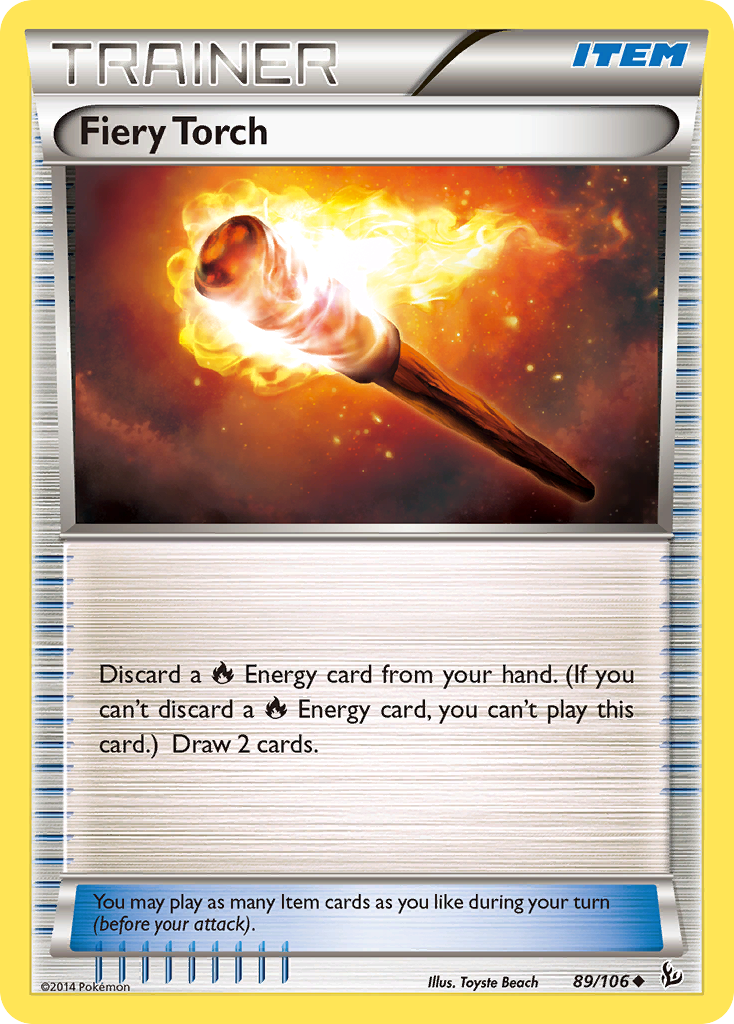 Fiery Torch (89/106) [XY: Flashfire] | Deep Dive Games St. Marys